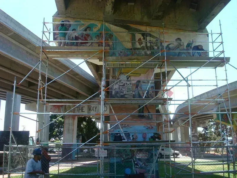 Scaffolding for Bridge Painting & Coatings