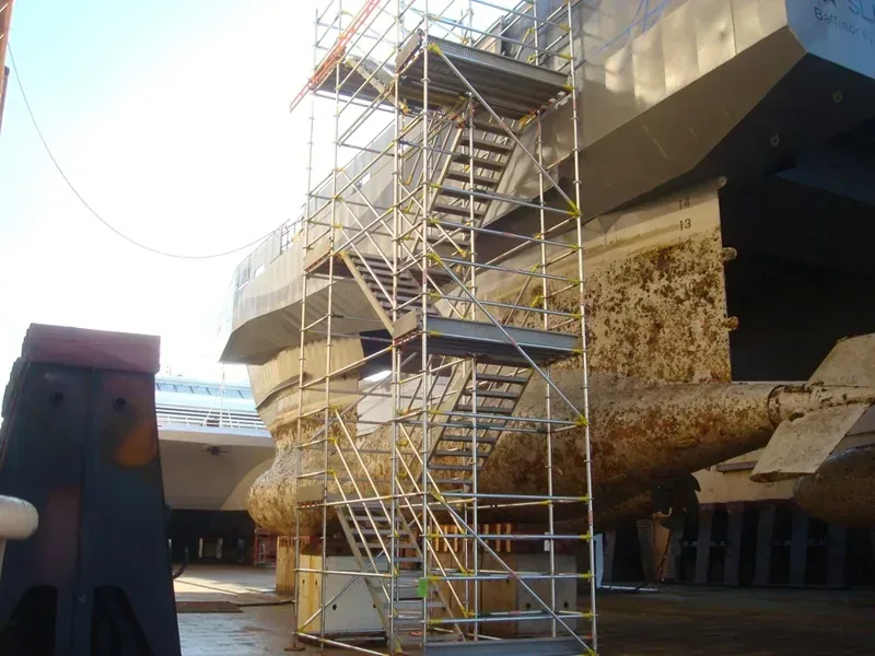 Scaffolding for Ship Maintenance & Repair