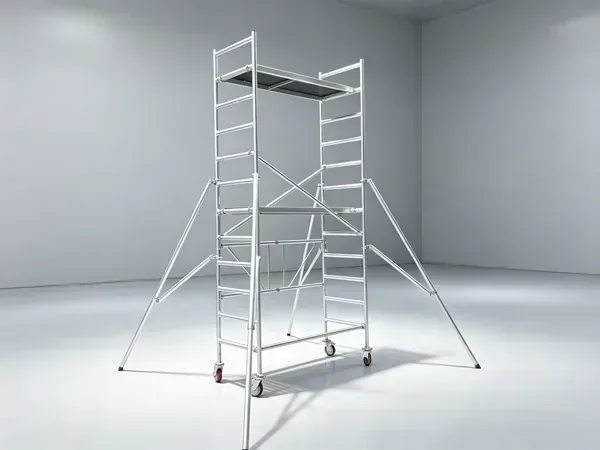 Échafaudage en Aluminium - Tour d’Échafaudage Mobile Léger