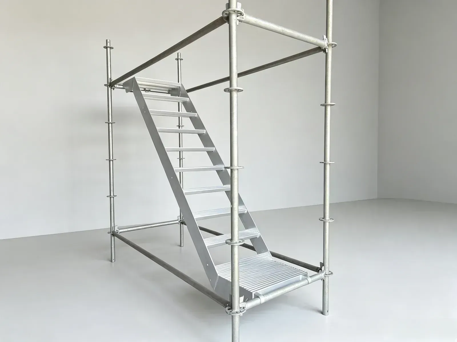 Escalier en Aluminium - Escalier d'Échafaudage en Aluminium Léger