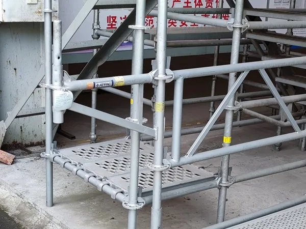 Ringlock Scaffolding Side Bracket assembly