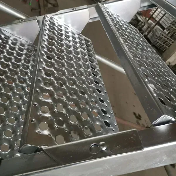 Ringlock Scaffold Stair scaffold stair tread plate galvanized