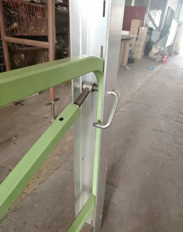 Renfort ICF - Détail de la goupille de gravité