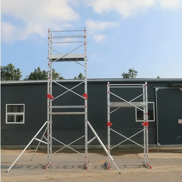 Foldable Aluminum Scaffold real world installation