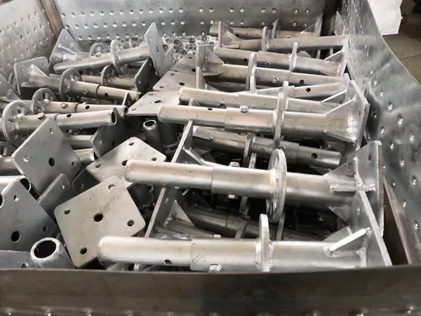 Ringlock Caster Adapter packaging — bundle view