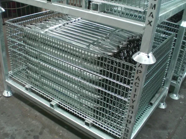 Inserção de Gaiola de Andaime - Cesto de Aço de Inserção para Rack de Andaime Modelo CSCI