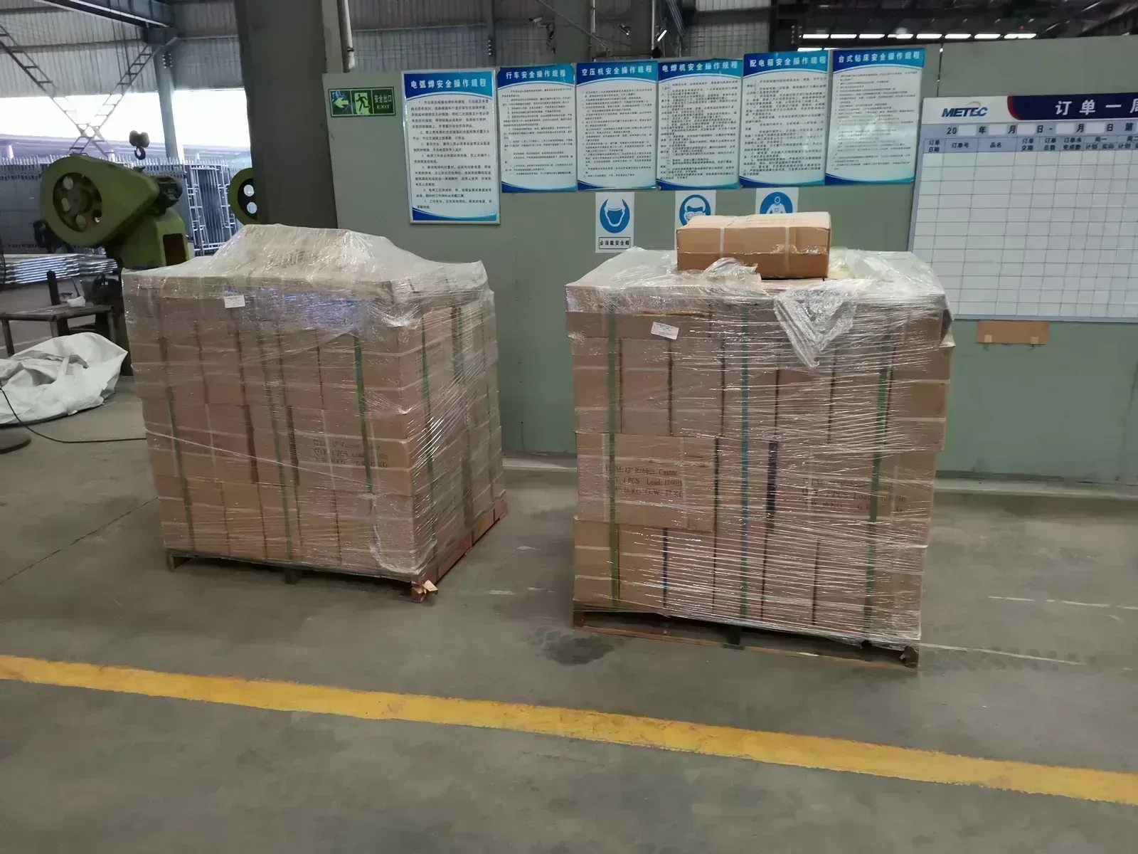 Scaffold Caster 12 Inch packaging