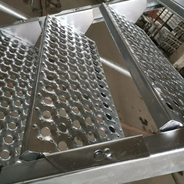 Scaffold Stair tread plate galvanized