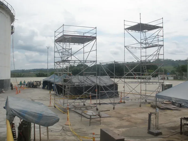 Scaffolding for Facility Maintenance