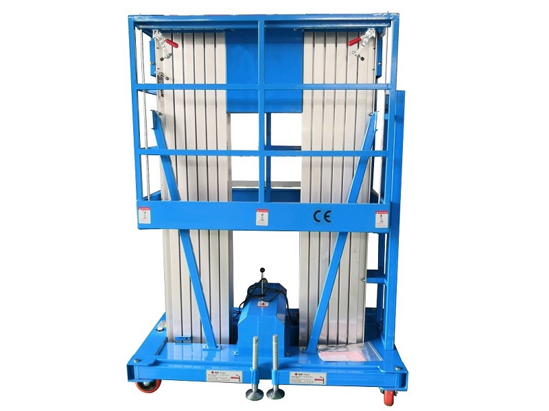 double mast lift platform