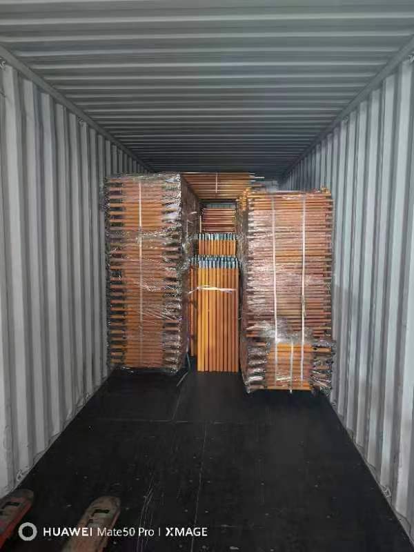 frame scaffolding loading